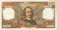 BANKNOTEN DER BANQUE DE FRANCE 100 francs Banque de France. Billet. Corneille, -