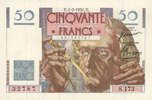 BANKNOTEN DER BANQUE DE FRANCE 50 francs Banque de France. Billet. Le Verrier, -