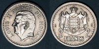 EUROPA Monaco. Louis II (1922-1949). 2 francs n. d. (1943)