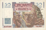 BANKNOTEN DER BANQUE DE FRANCE 50 francs Banque de France. Billet. Le Verrier, -