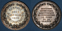 MARKEN - JETONS (RECHENPFENNIGE) jeton Institut industriel agronomique et commercial du Nord de la France 1875 argent, rond 37,8 mm -