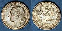 FRANZÖSISCHE MODERNE MÜNZEN 50 francs 4e république (1947-1959). Giraud -