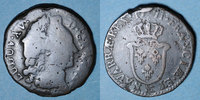FRANZÖSISCHE KÖNIGLICHE MÜNZEN Sol Louis XV (1715-1774). Sol d'Aix & Aix -