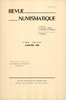 NUMISMATIKBÜCHER Revue numismatique - 1992 -