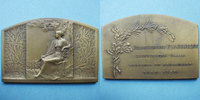 MEDAILLEN Centenaire des Etablissements Flageollet à Zainvillers (Vosges) 1830-1930 plaquette br 49,2 x 74,2mm -