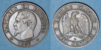 FRANZÖSISCHE MODERNE MÜNZEN 2e empire (1852-1870). 2 centimes, tête nue, 1856BB. Strasbourg