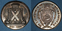 MARKEN - JETONS (RECHENPFENNIGE) Jeton Bretagne. Mairie de Nantes. Ch. de Kervégan. argent 1789-1790 -
