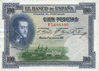 ANDERE AUSLÄNDISCHE SCHEINE 100 pesetas Espagne. Banque d'Espagne. (1936) -