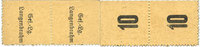 DEUTSCHLAND - KRIEGSGEFANGENENLAGER (1914-1918) 10 pfennig Allemagne. Essen. Steinkohlen-Bergwerk Langenbrahm. Billets. 2 x n. d. -