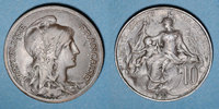 FRANZÖSISCHE MODERNE MÜNZEN 10 centimes 3e république (1870-1940). Dupuis, -