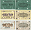 DEUTSCHLAND - KRIEGSGEFANGENENLAGER (1914-1918) Plassenburg. Offizier- Gefangenenlager. Billets. 5 mk série E, 10 mk série B, 20 mk série E -