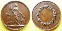 MEDAILLEN  Beaune (Côte-dOr). Société dhorticulture. Médaille en cuivre. 41,6 mm. Gravée par Pingret Petits chocs / listel, ss