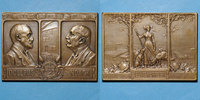 ELSAß Alsace. Mulhouse. Centenaire de la fabrique de drap Dollfus & Noack. 1911. Plaqu