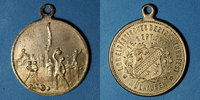 ELSAß Alsace. Mulhouse. 1er tournoi de gymnastique du Haut-Rhin. 1901. Médaille en lai