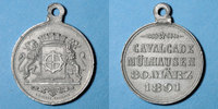 ELSAß Alsace. Mulhouse. Cavalcade. Médaille en étain. 29 mm -