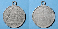 ELSAß Alsace. Mulhouse. Concours musical. Médaille en étain. 28 mm -