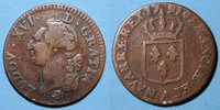 FRANZÖSISCHE KÖNIGLICHE MÜNZEN Sol Louis XVI (1774-1793). Sol -