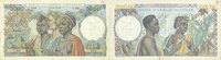 EHEMALIGE FRANZÖSISCHE KOLONIEN Afrique Occidentale Française. Banque de l'Afrique Occidentale. Billet. 5000 F type SPECIMEN -