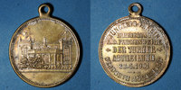 ELSAß Alsace. Mulhouse. 1er tournoi de gymnastique du Haut-Rhin. 1901. Médaille br arg