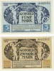 DEUTSCHLAND - NOTGELDSCHEINE (1914-1923) K -Z 5 mark Kusel. Distriktgemeinde. Billets. 20 mark -