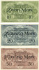 DEUTSCHLAND - NOTGELDSCHEINE (1914-1923) K -Z 10 mark Landsberg am Lech, Stadt, billets 20 mark, 50 mark avril 1919 -
