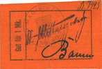 DEUTSCHLAND - NOTGELDSCHEINE (1914-1923) K -Z 1/2 mark Lauenburg i. P. (Lebork, Pologne), Magistrat, billet -