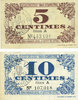FRANZÖSISCHE NOTSCHEINE Lille (59). Ville. Billets. 5 cmes, 10 cmes 31.10.1917, série A -