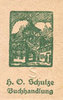 DEUTSCHLAND - NOTGELDSCHEINE (1914-1923) K -Z 10 pf Lichtenfels a. Main, H. O. Schulze Buchhandlung, billet lettre S -