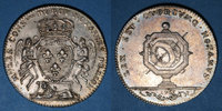 MARKEN - JETONS (RECHENPFENNIGE) Jeton Notaires. Lyon. argent -