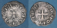 ANDERE FEUDALE MÜNZEN Duché de Bourgogne. Eudes II (1143-1162). Denier. Dijon
