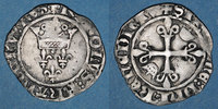 FRANZÖSISCHE KÖNIGLICHE MÜNZEN Charles VI (1380-1422). Monnayage du duc de Bourgogne (1417-1423). Florette. Cha