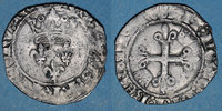 FRANZÖSISCHE KÖNIGLICHE MÜNZEN Charles VI (1380-1422). Monnayage du duc de Bourgogne (1417-1423). Florette. Dij