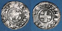 ANDERE FEUDALE MÜNZEN Berry. Comté de Sancerre. Monnayage anonyme (vers 1190-1230). Denier