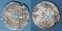 ANDERE FEUDALE MÜNZEN Franche Comté. Comté de Bourgogne. Philippe II (1556-1598). Gros 1588. Dôle