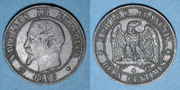 FRANZÖSISCHE MODERNE MÜNZEN 2 centimes 2e empire (1852-1870). tête nue, Strasbourg -