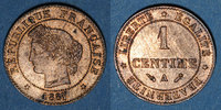 FRANZÖSISCHE MODERNE MÜNZEN 1 centime 3e république (1870-1940). Cérès -