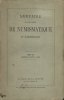 NUMISMATIKBÜCHER Annuaire de la Société Française de Numismatique. Tome 3, 1ère partie. -