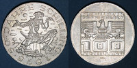 EUROPA Autriche. République. 100 schilling 1975. 50e anniversaire du schilling