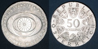EUROPA Autriche. République. 50 schilling 1974. 50e anniversaire de la Radio autrichie
