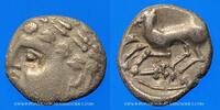 KELTISCHE MÜNZEN Cavares. Drachme au bouquetin de la classe II, Avignon
