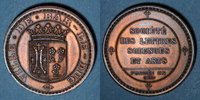 MARKEN - JETONS (RECHENPFENNIGE) Jeton Bar-le-Duc (Lorraine). Société des Lettres, Sciences et Arts. bronze -