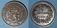EUROPA Luxembourg. Guillaume III (1849-1890). 5 centimes 1855A
