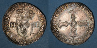 FRANZÖSISCHE KÖNIGLICHE MÜNZEN Henri IV (1589-1610). 1/4 d'écu, 2e type, 1603&. Aix