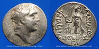 GRIECHISCHE MÜNZEN Royaume de Cappadoce. Ariarathes IV Eusèbe (220-163 av. J-C). Drachme, an 33