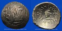 GRIECHISCHE MÜNZEN Arabie Heureuse. Les Himyarites. Amdan Bayyan Yuhaqbid (vers 100-120). 1/2 denie