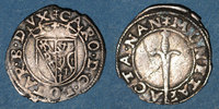 LOTHRINGEN Sol Duché de Lorraine. Charles III (1545-1608). Sol ou carolus. Nancy . Inédit! -