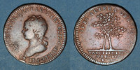 LOTHRINGEN Jeton Lorraine. François III ( fils de Léopold I). cuivre -
