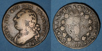 FRANZÖSISCHE MODERNE MÜNZEN Constitution (1791-1792). 12 deniers 1791°MA°. Marseille. MdC. Type FRANCOIS