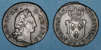 FRANZÖSISCHE KÖNIGLICHE MÜNZEN 1/2 sol Louis XV (1715-1774). d'Aix & -