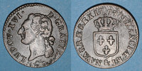 FRANZÖSISCHE KÖNIGLICHE MÜNZEN 1/2 sol Louis XVI (1774-1793). &. Aix. 1er sem. -